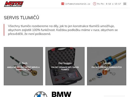 jsme váš osobní motoservis na praze 6 - suchdole. opravujeme motorky i skútry všech značek. servis tlumičů. rezervujte si termín on-line.