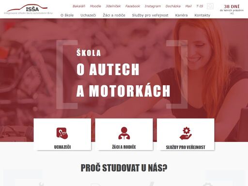škola o autech a motorkách. patříme mezi nejmoderněji a nejlépe vybavené střední odborné školy se zaměřením na výuku auto a motooborů v čr.