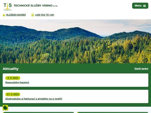 zajišťujeme služby týkající se nakládání s odpady, údržbou místních komunikací, údržbou veřejné zeleně, provozováním veřejného osvětlení. jsme vlastníkem a provozovatelem veřejného vodovodu a kanalizace ve vrbně pod pradědem