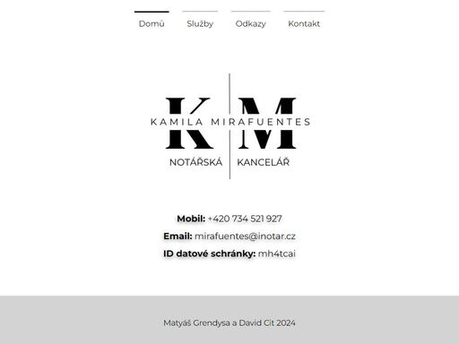 kamila mirafuentes - notářská kancelář