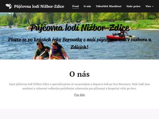 www.pujcovna-lodi-nizbor-zdice.cz