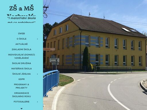 vítejte na stránkách zš a mš nechvalín