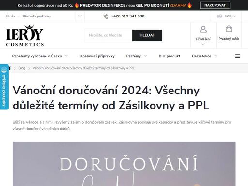 jsme specialisté na repelenty, parfémy i dezinfekci. česká firma, český majitel, poctivá česká receptura. značka predator je tady pro vás od roku 1997. od této doby se zaměřujeme na vývoj komplexního výrobního programu s nejvyšší kvalitou proti dotěrnému a nebezpečnému hmyzu. zaměřujeme se na všechny zákazníky kteří…