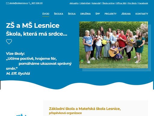 škola, která má srdce...