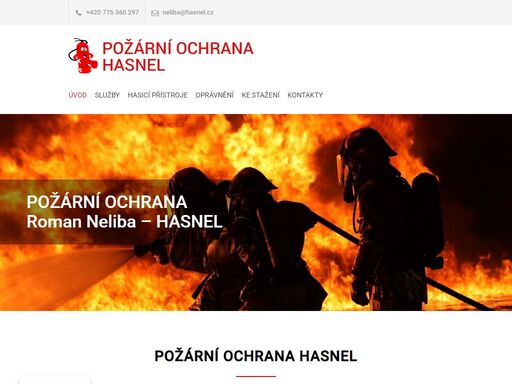 požární ochrana hasnel beroun