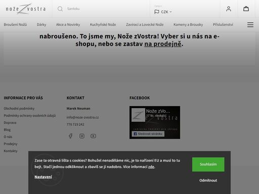 nože zvostra. prodej těch nejluxusnějších nožů a profesionální ruční broušení na těch nejlepších vodních kamenech. do dvou dnů máš nabroušeno. to jsme my, nože zvostra! vyber si u nás na e-shopu, nebo se zastav na prodejně.