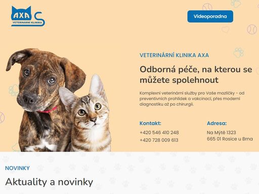 veterinární klinika axa v rosicích u brna nabízí moderní péči, diagnostiku, chirurgii i pohotovost. spolehněte se na profesionální tým.