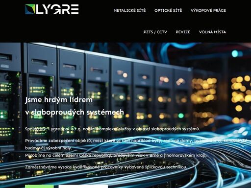 lygre spol. s r.o. - sat technika - antény - digitální vysílání - catv - optika - sítě - montáže - prodej - opravy - poradenství
