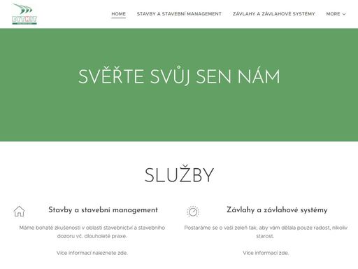 služby stavebního dozoru a správa zeleně