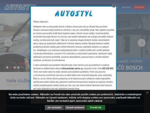 autoservis, pneuservis - autostyl jiří kracík, zajištuje kompletní autoslužby, pravidelné servisní prohlídky, pneuservis, výměny | autostyl jiří kracík
