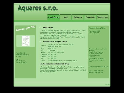 aquares spol. s r. o.