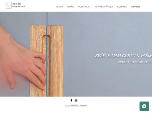 abietis interiors. zabýváme se kompletním návrhem, výrobou a realizací v oblasti interiérů. od stavebních příprav, přes originální nápady po nejmenší detaily v nábytku. pokud však už představu máte, jsme vám k dispozici s našimi výrobními schopnostmi i dlouholetými zkušenostmi.