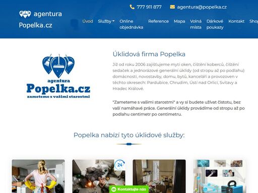 úklidová firma popelka zajišťuje mytí oken, čištění koberců a čištění čalouněného nábytku a generální úklid bytů a domácností nejenom po řemeslnících v okresech pardubice, chrudim, ústí nad orlicí, svitavy a hradec králové.