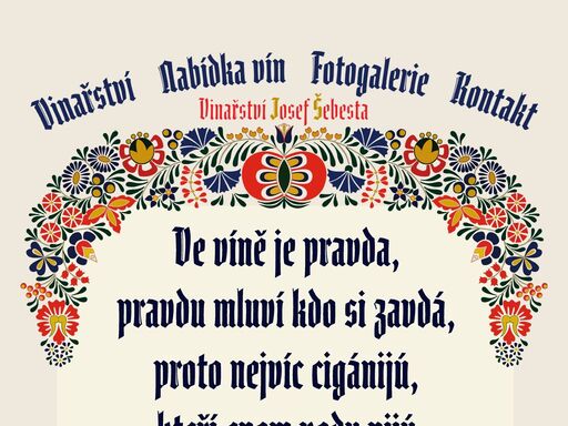 vinařství josef šebesta - ratíškovice