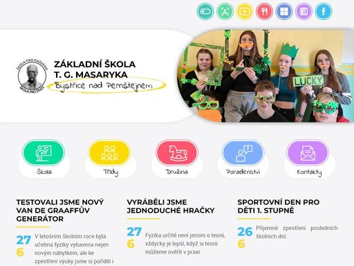 základní škola tomáše garrigue masarykova bystřice nad pernštejnem.