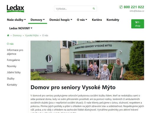 naším posláním je už od roku 2007 péče o seniory, dlouhodobě nemocné nebo zdravotně postižené. na mnoha místech české republiky pomáháme našim klientům při každodenních činnostech v jejich domácnostech nebo našich domovech pro seniory. pro nevyléčitelně n