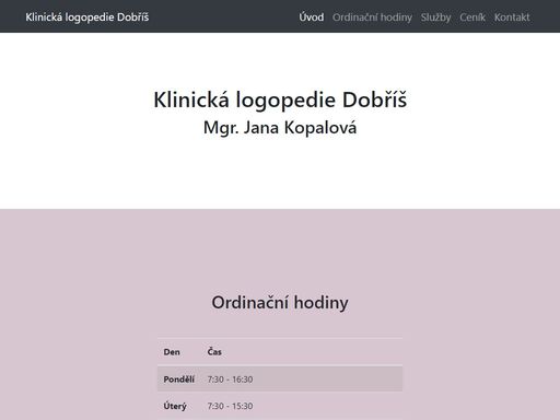 komplexní péče pro děti a dospělé v oblasti řečových vad a komunikace