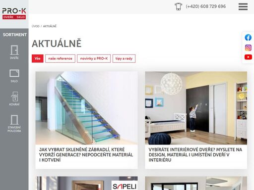 prodej a montáž skleněných prvků, dveří sapeli, zárubní, kování. jsme největší partner sapeli na jihu čech. vlastní showroom s plánovacím koutkem v českých budějovicích.   - sklo, dveře sapeli, zárubně, kování, moderní showroom
