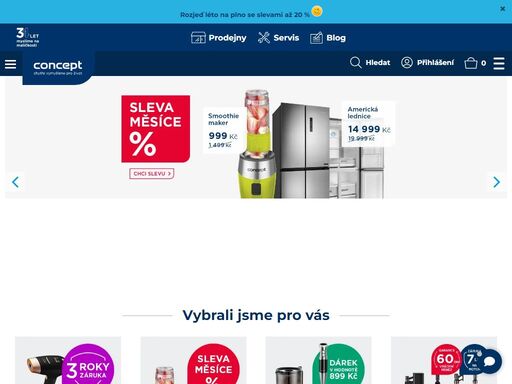 společnost jindřich valenta – concept patří mezi přední výrobce a dodavatele domácích elektrospotřebičů. nejprve působila pouze na českém trhu, ale svou pevnou pozici má i na trhu slovenském, polském a rozšiřuje se i o další země.