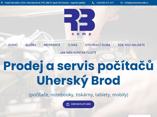 zabýváme se prodejem a servisem výpočetní techniky (počítačů a notebooků), prodejem programů, her, tonerů, inkoustů a plnících sad do tiskáren. provádíme záruční i pozáruční opravy, (re)instalace hardware, software a poradenství v oblasti výpočetní techniky.