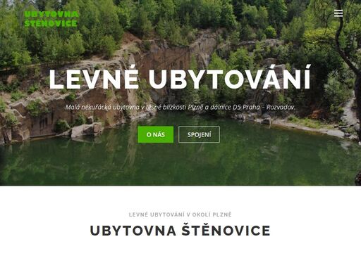 malá nekuřácká ubytovna v těsné blízkosti plzně a dálnice d5 praha - rozvadov.