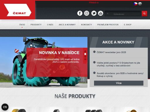 čemat je předním distributorem širokého portfolia doplňků pro manipulační a stavební techniku v české a slovenské republice.
