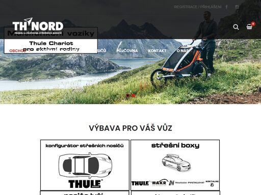 prodejna a půjčovna střešních nosičů thule ústí nad labem, dále půjčovna střešních boxů, nosičů kol, cyklosedaček, vozíků, kočárků. výkup střešních nosičů