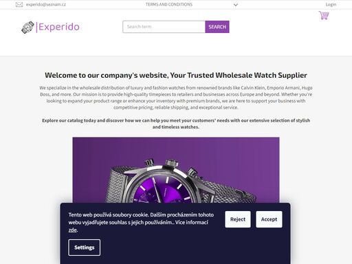 homepage. welcome to our company's website, your trusted wholesale watch supplier
we specialize in the wholesale distribution of luxury and fashion watches from renowned brands like calvin klein, emporio armani, hugo boss, and more. our mission is to provide high-quality timepieces to retailers and businesses across…