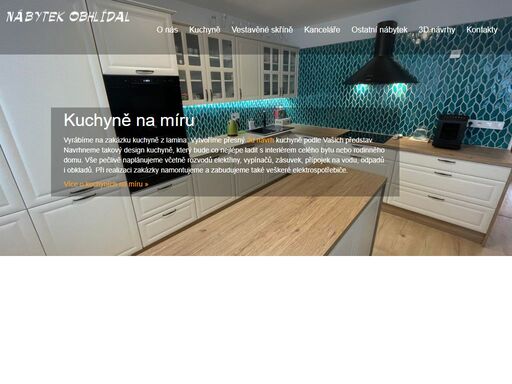 kuchyně na míru a vestavěné skříně. navrhujeme a vyrábíme nábytek na míru, ale také dětské pokoje nebo kancelářské vybavení na zakázku.