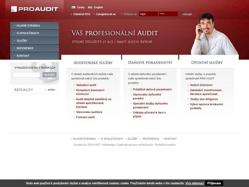 v oblasti auditorských služeb naše společnost nabízí tyto produkty:  