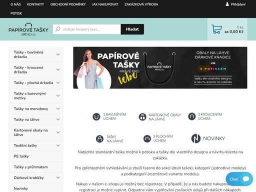 papirove tasky, obaly, krabice, pivo, vino, potisk