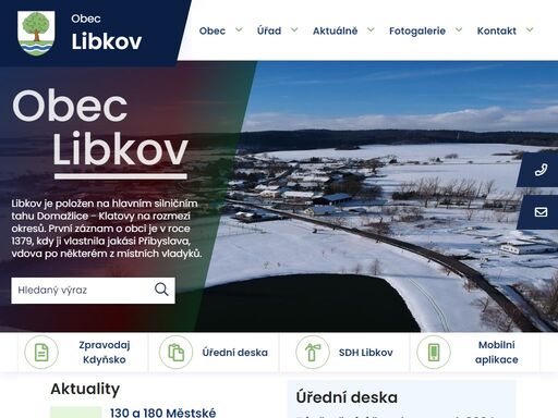oficiální stránky obce libkov