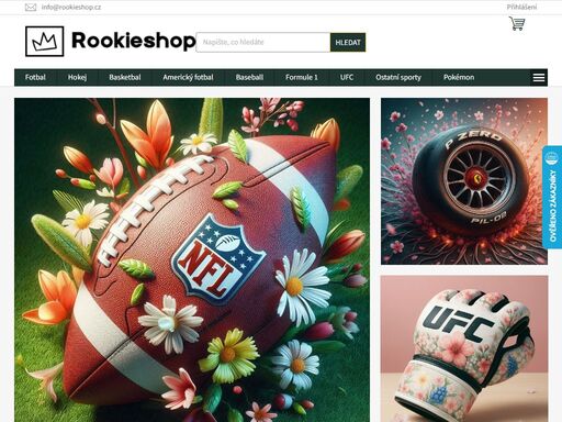 rookieshop - široký výběr boxů a balíčků sběratelskcýh karet oblíbených sportovců a týmů. fanoušek fotbalu, hokeje, basketbalu, formule nebo jiného sportu. fotbal, nhl, nba, nfl, f1, mlb, ufc, či figurky - vše na jednom místě.