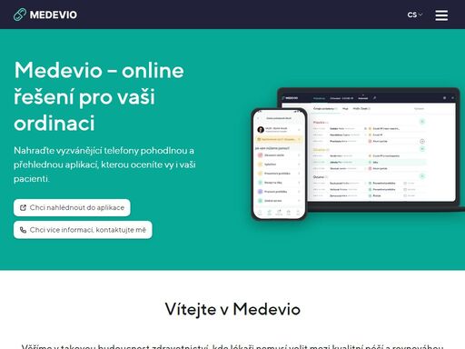 medevio je naše vize, jak by mělo vypadat moderní zdravotnictví. přístupné a pochopitelné i pro lidi, které více než technologie zajímá dostupná kvalitní péče.