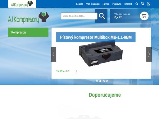 nabízíme širokou nabídku kompresoru nejenom k prodeji, ale i k zapůjčení. dále děláme pravidelný zaruční i pozáruční servis a opravy všech vašich pístových, šroubových a lamelových kompresorů.