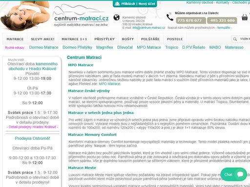 www.centrum-matraci.cz