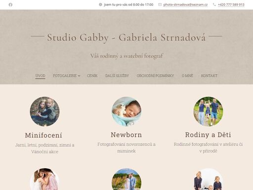 gabriela strnadová - svatební a rodinný fotograf.