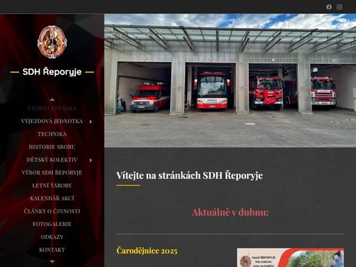 vítejte na stránkách sdh řeporyje