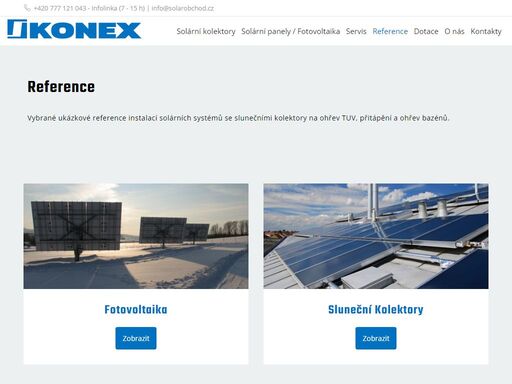 kompletní řešení solárních kolektorů a fotovoltaických elektráren, servis a opravy solárních panelů, prodej a poradenstvím k solárním systémům.
