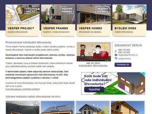vesper project zajistí projekci vaší individuální dřevostavby nebo dřevěné konstrukce od architektonického návrhu, přes dokumentaci ke stavebnímu povolení až po výrobní a montážní dokumentaci.