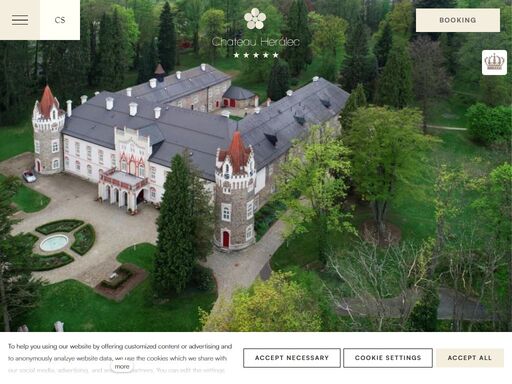 treat yourself to luxurious accommodation and the comfort of a magnificent historic mansion. visit the romantic five-star castle hotel and enjoy its services.