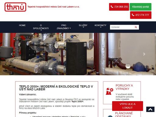 jsme výrobcem a distributorem tepla s licencí vydanou energetickým regulačním úřadem. dodáváme teplo a teplou vodu do přibližně 30 000 bytů a pro nebytové objekty jako jsou školy, obchodní centra, zdravotní střediska, penziony, domovy pro seniory apod. naším cílem je zajistit spolehlivou dodávku tepla a teplé vody za co nejpřijatelnější ceny.