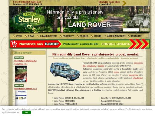 autoservis land rover, škoda, vw, seat, audi. náhradní díly, příslušenství a doplňky pro vozy land rover. autoservis - služby a servis pro vozy land rover. autoservis škoda, vw, seat, audi.
