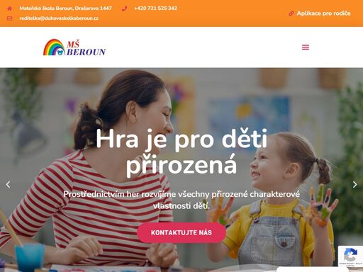 najděte ideální místo pro vzdělání vašich dětí v berouně. naše mateřská škola poskytuje láskyplné prostředí a inovativní vzdělávací programy pro raný rozvoj.