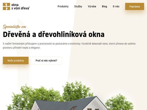 dřevěná okna do pasivních domů