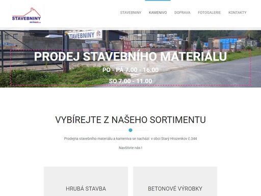 naší specializací je nákladní přeprava a dodání drceného a těženého kameniva. vlastní doprava našimi vozy. provozujeme prodejnu stavebních materiálů a přírodního kameniva.