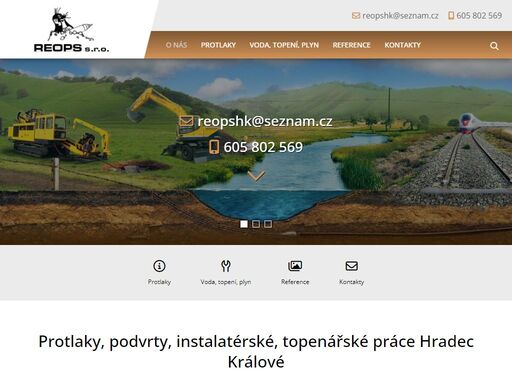 protlaky pod komunikací, zemní protlaky, bezvýkopové metody pokládky, renovace potrubí hradec králové