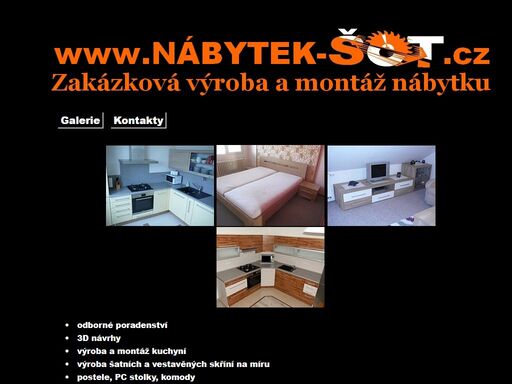 zakázková výroba nábytku