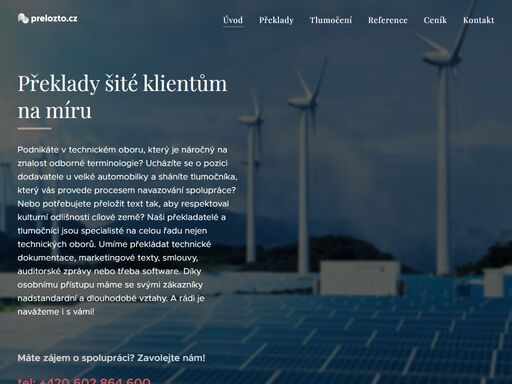 překládáme texty a tlumočíme do a z celé řady jazyků. jsme specialisté na technické obory, umíme překládat marketingové texty, smlouvy, auditorské zprávy nebo třeba software.