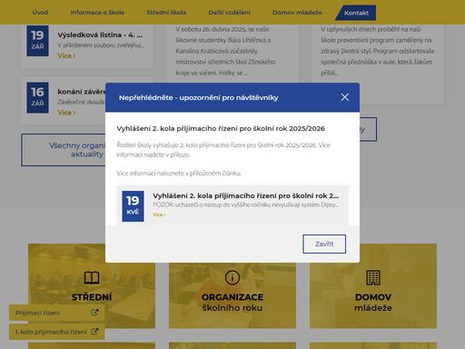 integrovaná střední škola valašské meziříčí oslavila již 20 let. přihlas se a staň se naší součástí.